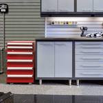 Toolbox Mini Fridge With Sliding Drawers for the Garage or Workshop