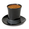 Top Hat Espresso Cup And Saucer
