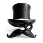 Top Hat and Face Air Plant Hanging Planter