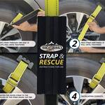Trac-Grabber - Strap-On Tire Traction Blocks