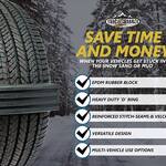 Trac-Grabber - Strap-On Tire Traction Blocks