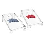 Transparent Acrylic Cornhole Set