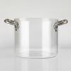 Transparent Flame-Proof Glass Pot