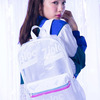 Transparent Ziploc Storage Bag Backpack