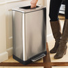 Trash Krusher - Trash Can With Built-In Manual Trash Compactor