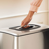 Trash Krusher - Trash Can With Built-In Manual Trash Compactor