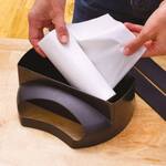 Trash Tidy Garbage Bag Dispenser -  Store Bags Inside the Trash Can!