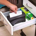 Trash Tidy Garbage Bag Dispenser -  Store Bags Inside the Trash Can!