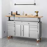 Trinity Pro Adjustable Height Rolling Workbench / Tool Chest