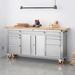 Trinity Pro Adjustable Height Rolling Workbench / Tool Chest