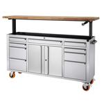 Trinity Pro Adjustable Height Rolling Workbench / Tool Chest