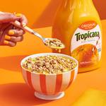 Tropicana Crunch - Cereal Made For Orange Juice!