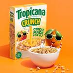 Tropicana Crunch - Cereal Made For Orange Juice!