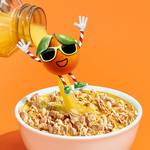 Tropicana Crunch - Cereal Made For Orange Juice!