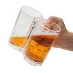 Two-Fisted Drinker Beer Mug