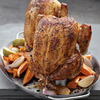 Two-in-One Vertical Chicken Roasting Pan