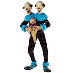Two Scoops - Terrifying Animatronic Two-Headed Clown Monster