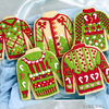 Ugly Christmas Sweater Cookie Kit