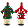 Ugly Christmas Sweater Wine Bottle Covers