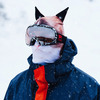 Ultra-Realistic Cat Face Ski Mask