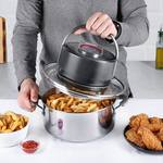 Universal Air Fryer Lid - Turn a Pot, Pan, or Pressure Cooker Into an Air Fryer