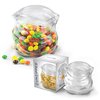 Unzipped Glass Bag - Candy and Nut Bowl
