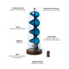Uplift 2.0 - Hypnotic Solar-Powered Spiralling Kinetic Sculpture