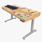 UPLIFT Height-Adjustable Crafting Table