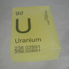 Uranium Glow in the Dark Periodic Table Soap