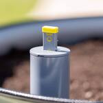 Vego Garden Self-Watering Rolling Citrus / Fruit Tree Metal Planter