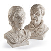 Velma And Evander Interactive Marble Busts