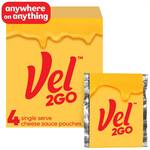 Velveeta Vel2Go - Single-Serve Cheese Sauce Pouches