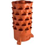 Vertical Garden Tower with Built-in Composter - Holds 50 Plants