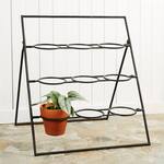 Vertical Planter Stand With 9 Terracotta Pots