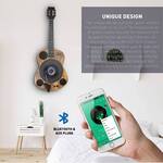 Vertical Wall-Mounted Acoustic Guitar Turntable