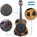 Vertical Wall-Mounted Acoustic Guitar Turntable
