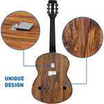 Vertical Wall-Mounted Acoustic Guitar Turntable