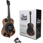 Vertical Wall-Mounted Acoustic Guitar Turntable