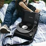 Victrola Revolution GO - Rechargeable Portable Record Player / Bluetooth Speaker