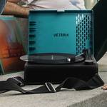 Victrola Revolution GO - Rechargeable Portable Record Player / Bluetooth Speaker