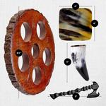 Viking Drinking Horn Shot Glass Set