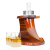 Viking Horn Whiskey Decanter Set