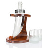 Viking Horn Whiskey Decanter Set