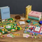 Vintage Bookshelf Board Games Collection - 15 Games!