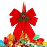 Vintage C9 Christmas Bulbs Wreath