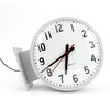 Vintage Double-Sided School Clocks