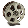 Vintage Film Reel Wine Rack