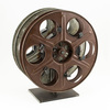 Vintage Film Reel Wine Rack