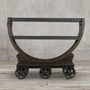 Vintage Wallpaper Factory Bar Cart