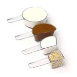 Visual Measuring Cups - Shape Indicates the Size